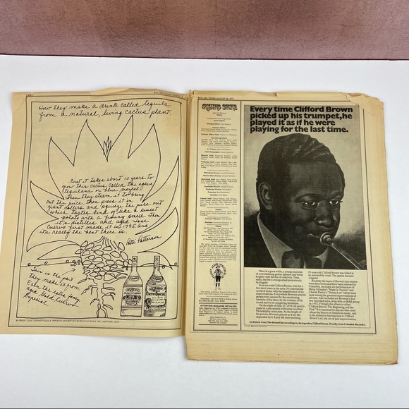 Vintage Rolling Stone Magazine Dan Hicks Sly Stone August 30, 1973 Music Art - Picture 4 of 6